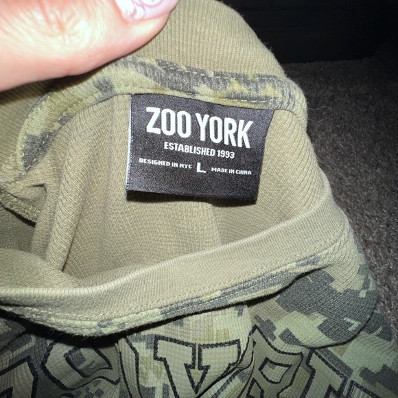 Zoo York Thermal - Digital Camo - circa 2000s - Size Large - Picture 6 of 7